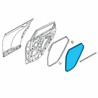 OEM 2021 Hyundai Venue W/STRIP-RR Dr Body Side RH Diagram - 83120-K2000