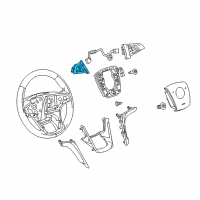 OEM 2012 Buick Regal Cruise Switch Diagram - 22937923