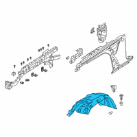 OEM Jeep Shield-Splash Diagram - 68270815AD