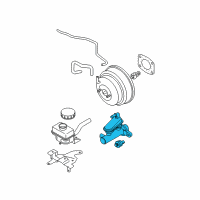 OEM 2003 Nissan Murano Cylinder Assy-Brake Master Diagram - 46010-CA000