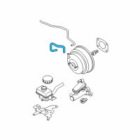 OEM 2006 Nissan Murano Hose-Booster Diagram - 47471-CA00B