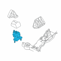 OEM 2004 Chrysler Concorde Support-Engine Support Diagram - 4593285AB