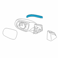 OEM 2010 Kia Rio5 Lamp Assembly-Outside Mirror Diagram - 876141E500