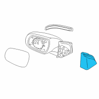 OEM 2009 Kia Rio5 Cover Assembly-Front Door QUADRANT Diagram - 876501G020