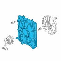 OEM 2019 Honda Fit Shroud Diagram - 38615-5R1-003