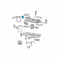OEM 2005 Pontiac Vibe Actuator Diagram - 88970277