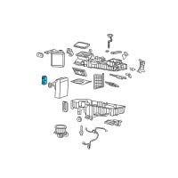 OEM 2004 Chevrolet Colorado Expansion Valve Diagram - 19257722