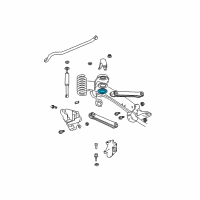 OEM 1995 Dodge Ram 1500 ISOLATOR-Spring Diagram - 52037719AC