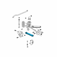 OEM 2007 Dodge Ram 2500 Lower Control Arm Diagram - 68078374AA