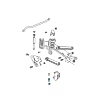 OEM Dodge Ram 1500 BALLJOINT-Lower Diagram - 5086674AC