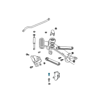 OEM 2005 Dodge Ram 3500 BALLJOINT-Upper Diagram - 68214646AA