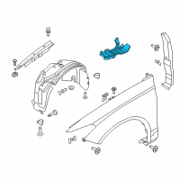 OEM 2019 Lincoln MKZ Splash Shield Diagram - HG9Z-16102-A