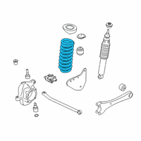 OEM 2008 Ford F-350 Super Duty Coil Spring Diagram - 5C3Z-5310-CA