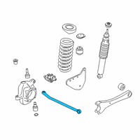 OEM 2018 Ford F-250 Super Duty Track Bar Diagram - HC3Z-3B239-A