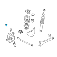 OEM 2015 Ford F-350 Super Duty Camber Kit Diagram - 5C3Z-3B440-HHH