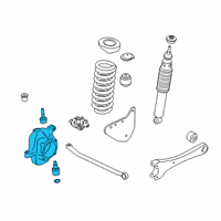 OEM 2021 Ford F-250 Super Duty Knuckle Diagram - HC3Z-3130-B