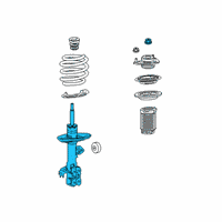 OEM 2019 Toyota Avalon Strut Diagram - 48510-80A71