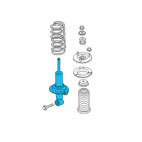 OEM 2009 Nissan Titan ABSORBER Kit - Shock, Front Diagram - E6110-9FE0A