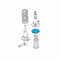 OEM Nissan Titan Rear Spring Seat-Rubber Diagram - 54034-7S000