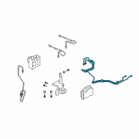 OEM 2010 Lincoln MKX Brake Line Diagram - 7T4Z-2C296-A