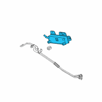 OEM 2011 Ford F-350 Super Duty Oil Cooler Diagram - BC3Z-7A095-C