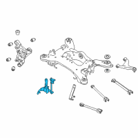 OEM 2017 Infiniti Q50 Sensor Assembly-Height, Rear Diagram - 53820-1MB0A