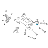 OEM 2019 Infiniti Q50 Stopper-Differential Mounting, Lower Diagram - 55475-1PM0A