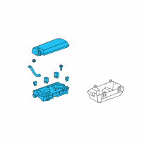 OEM 2014 Chevrolet Camaro Fuse Box Diagram - 22760635