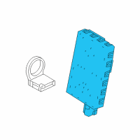 OEM Ford Focus Antitheft Module Diagram - AS4Z-15604-A