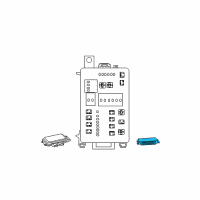 OEM 2005 Chrysler 300 Module-Transmission Control Diagram - 4896395AH