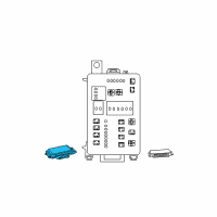 OEM 2005 Dodge Magnum Module-Front Control Diagram - 5026021AE