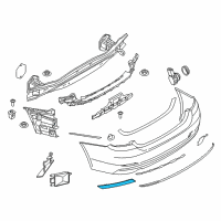 OEM 2015 BMW 328d xDrive Rear Reflector, Rear Left Diagram - 63-14-7-382-233