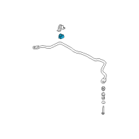 OEM Oldsmobile Intrigue Stabilizer Bar Insulator Diagram - 10284149