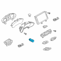 OEM 2016 Ford Focus Power Switch Diagram - F1EZ-10B776-B