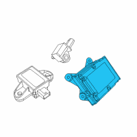 OEM Chrysler Voyager Module-OCCUPANT Classification Diagram - 68316533AB