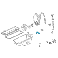 OEM 2002 Chevrolet S10 Sensor, Camshaft Position Diagram - 10456617