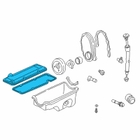 OEM 2000 Chevrolet Cavalier Valve Cover Diagram - 24577253