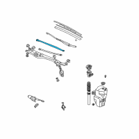 OEM Acura RL Rod Unit B Diagram - 76550-SP0-A01