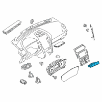 OEM 2013 Ford Explorer Tract Control Switch Diagram - BB5Z-13D730-AA