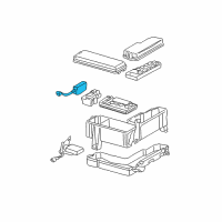 OEM 2001 Toyota Sequoia Resister, Fuel Pump Diagram - 23080-50100