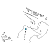 OEM Nissan Cap-Windshield Washer Tank Diagram - B8913-JK00A