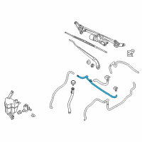 OEM 2014 Nissan Cube Hose-Washer Diagram - 28935-1FA0A