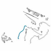 OEM 2011 Nissan Cube Hose-Washer Diagram - 28935-1U600