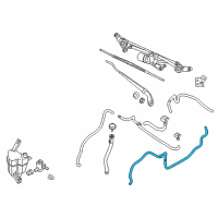 OEM 2009 Nissan Cube Hose-Washer Diagram - 28975-1FC0A