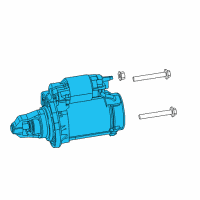 OEM 2020 Dodge Challenger Engine Starter Diagram - 56029852AB