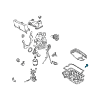 OEM Ford Explorer Sport Trac Oil Level Sensor Diagram - F57Z-6C624-AC