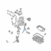 OEM Mercury Tube Assembly Diagram - F77Z-6754-ED