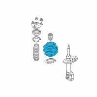 OEM 2014 Hyundai Azera Spring-FR Diagram - 54630-3V04A