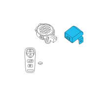 OEM 2004 Nissan Titan Control Assembly-Key Less Diagram - 28595-9FD0A