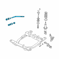 OEM Kia Sedona Rod Assembly-Tension, RH Diagram - 0K55234130C